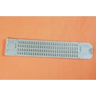 13 Line 36 cells Inter point Braille writing slate (Aluminum)