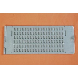 6 Line 19Cells Pocket Braille Writing Frame (Alum.)