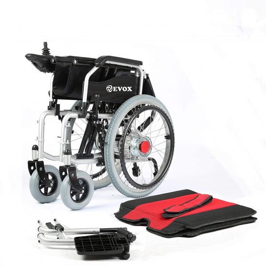 Foldable Power with Manual Wheel Chair