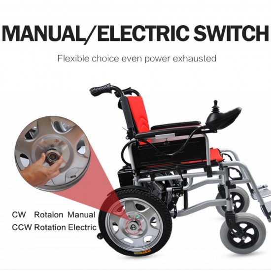 Hero Mediva Power Wheelchair with Lithium Battery