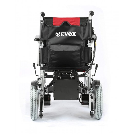EVOX Power Wheel Chair with Small Wheels with Breaks