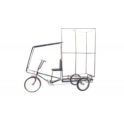ADVERTISING CYCLE THREE-WHEELER WITH CANOPY
