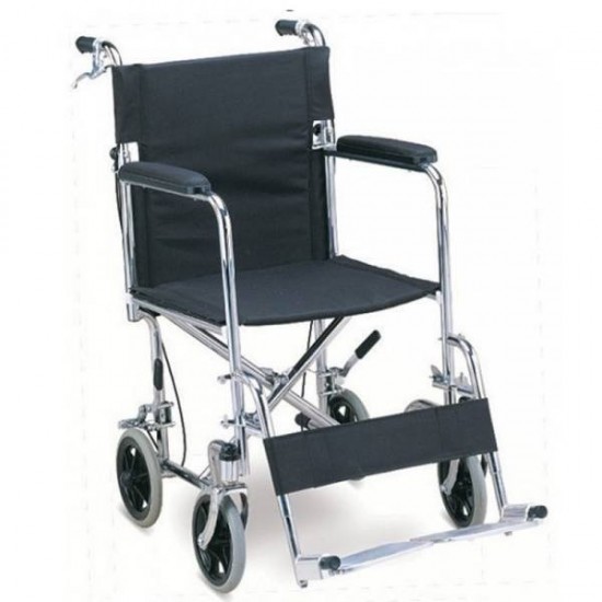 Folding Travel Wheelchair With 100 Kg Load Capacity